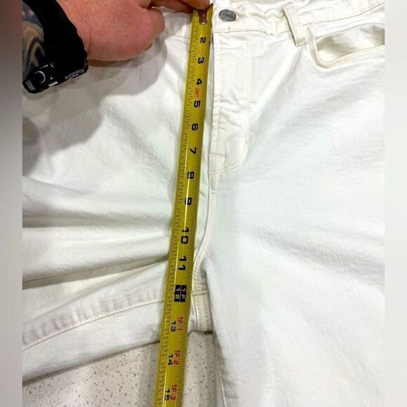 Frame Le Palazzo Crop Wide Leg  Jeans 32x28 Stretch Denim Like New without tags - Picture 5 of 11